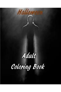 Halloween Adult Coloring Book