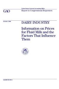 Rced-99-4 Dairy Industry