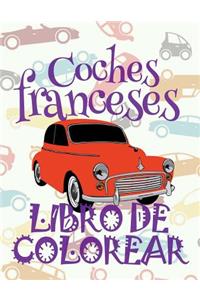 Coches franceses Libro de Colorear