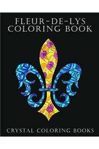 Fleur-De-Lys Coloring Book For Adults