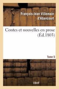 Contes Et Nouvelles En Prose