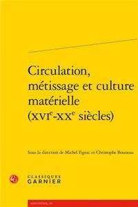 Circulation, Metissage Et Culture Materielle (Xvie-Xxe Siecles)