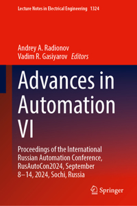 Advances in Automation VI