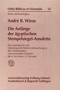 Anfange Der Agyptischen Stempelsiegel-Amulette Oba Sa12