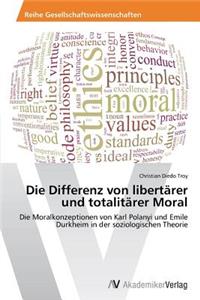 Differenz von libertärer und totalitärer Moral
