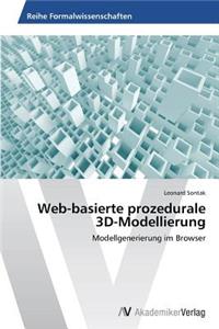 Web-basierte prozedurale 3D-Modellierung