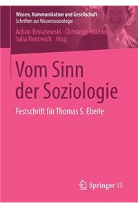 Vom Sinn Der Soziologie