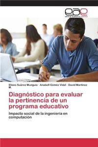 Diagnóstico para evaluar la pertinencia de un programa educativo