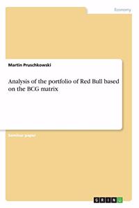 Analysis of the portfolio of Red Bull based on the BCG matrix