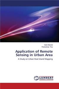 Application of Remote Sensing in Urban Area