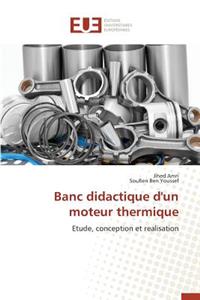 Banc Didactique d'Un Moteur Thermique