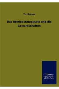 Das Betriebsrätegesetz und die Gewerkschaften