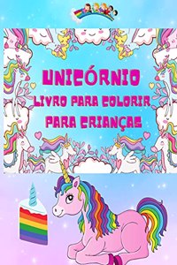 Unicórnio Livro para colorir para crianças