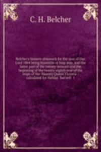 Belcher's farmers almanack for the year of Our Lord 1864