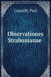 Observationes Strabonianae