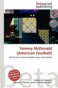 Tommy McDonald (American Football)