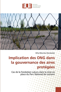 Implication des ONG dans la gouvernance des aires protégées