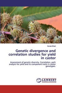 Genetic divergence and correlation studies for yield in castor