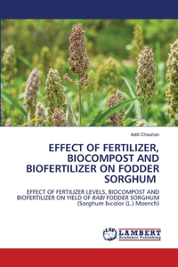 Effect of Fertilizer, Biocompost and Biofertilizer on Fodder Sorghum