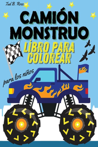 Camión Monstruo Libro para Colorear para los niños
