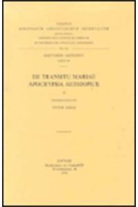 de Transitu Mariae Apocrypha Aethiopice, II