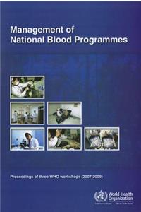 Management of National Blood Programmes