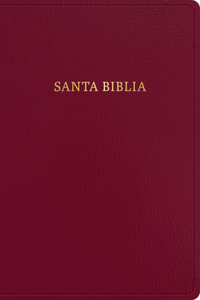 Rvr 1960 Biblia Letra Súper Gigante, Borgoña Imitación Piel (Edición 2023)