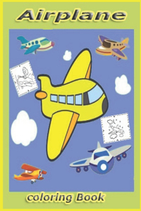 Airplane Coloring Book