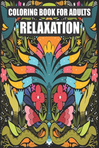 Coloring Book for Adults Relaxation.