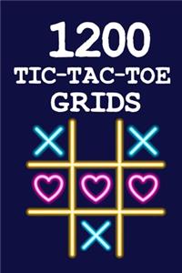1200 Tic-Tac-Toe Grids