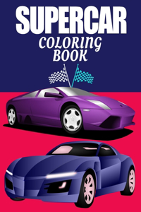Supercar Coloring Book
