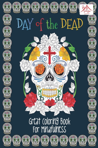 Day of the dead coloring book