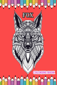 Fox Coloring Book