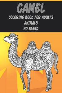 Coloring Book for Adults No Bleed - Animals - Camel