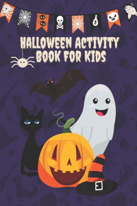 Halloween Activity Book For Kids