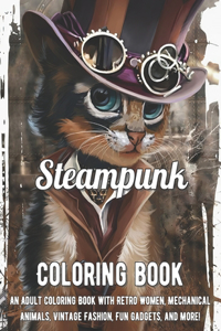 Steampunk Coloring Book