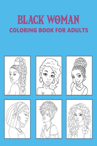 Black Women Coloring book For Adults