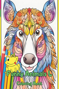 Coloring Book - Funny Animals 4