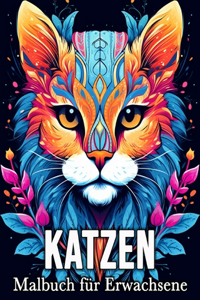 Katzen Malbuch für Erwachsene