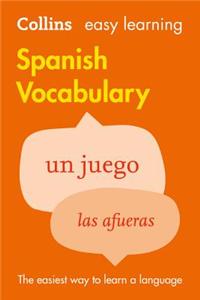 Easy Learning Spanish Vocabulary