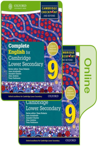 Complete English for Cambridge Lower Secondary Print and Online Student Book 9