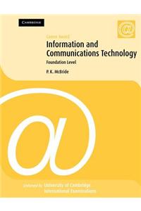 Career Award Information and Communication Technology: Foundation Level