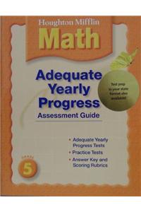 Houghton Mifflin Mathmatics: Ayp Test Preparation Book Level 5