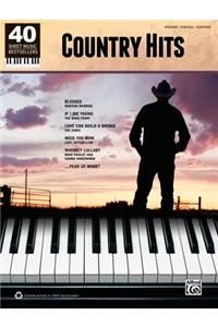 40 Sheet Music Bestsellers -- Country Hits