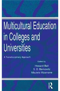 Multicultural Education in Colleges and Universities