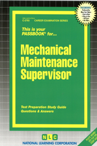 Mechanical Maintenance Supervisor