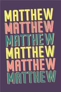 Matthew Journal