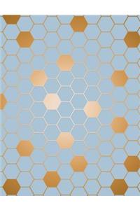 Hexagon Graph Paper Notebook