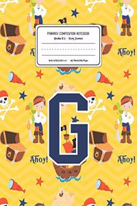 Primary Composition Notebook Grades K-2 Story Journal G