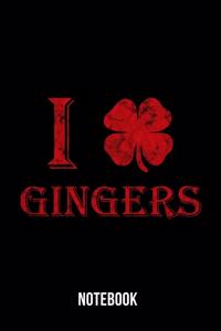 I Love Gingers - Notebook